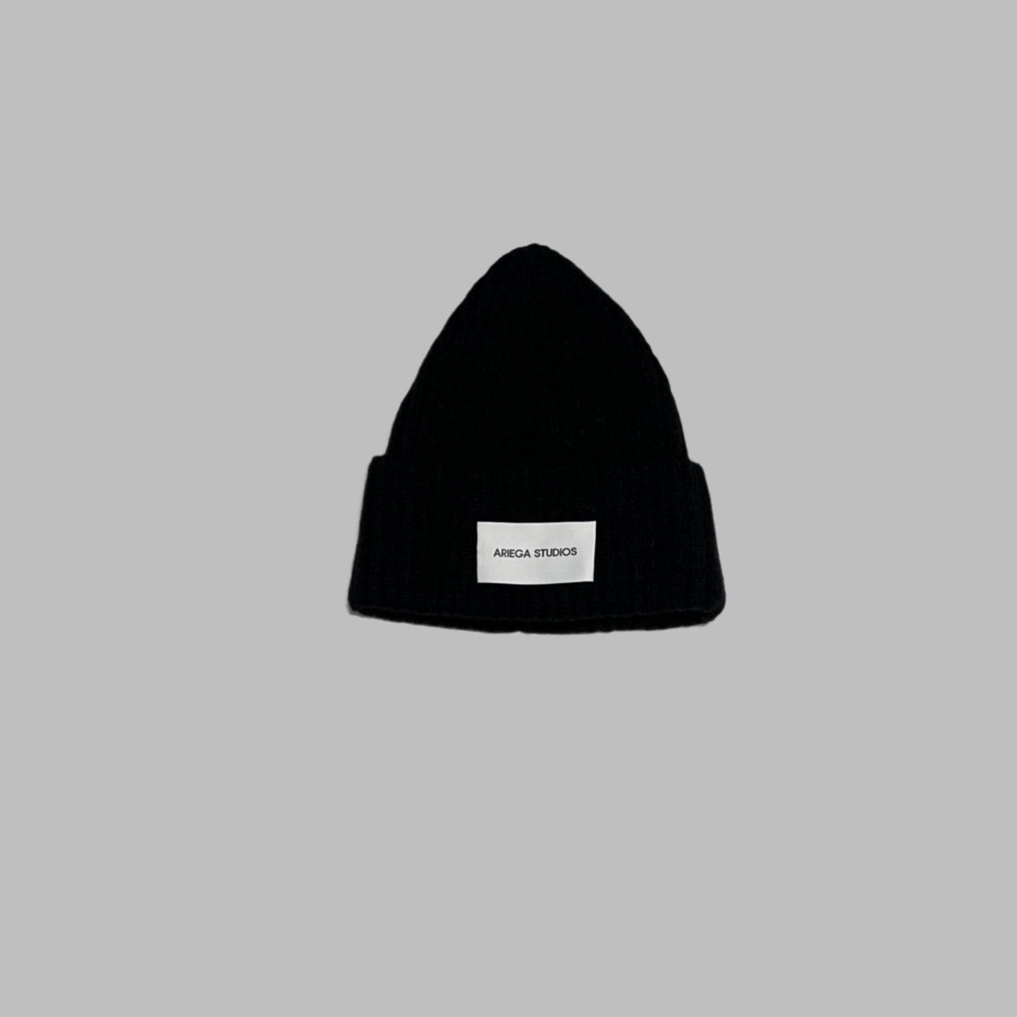 ARIEGA STUDIOS BLACK BEANIE