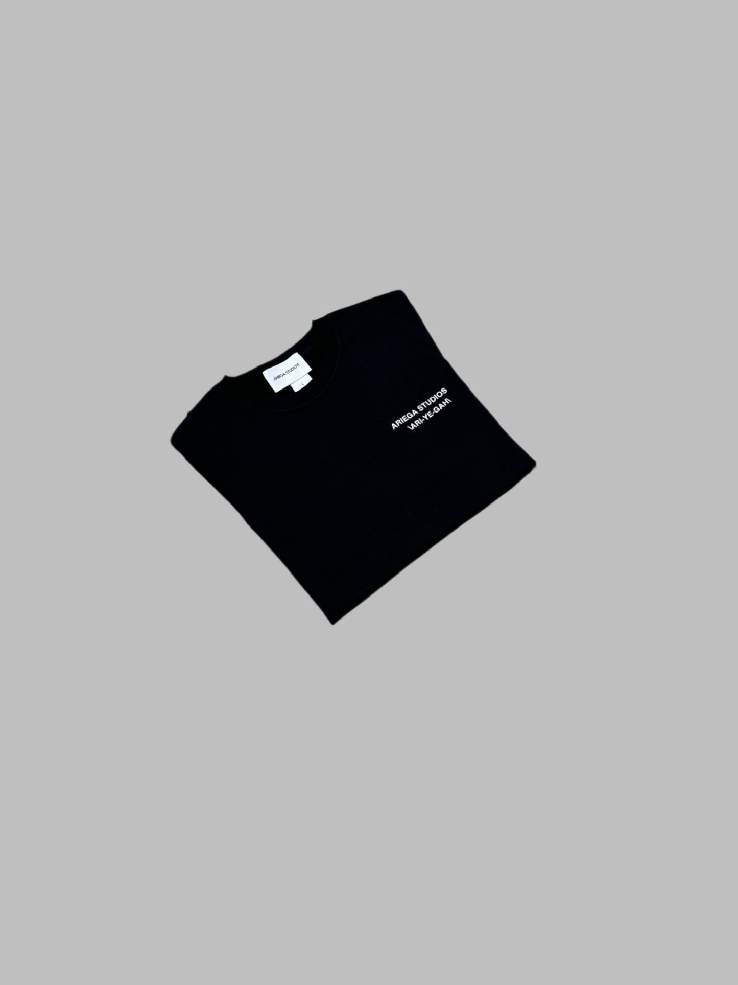ARIEGA STUDIOS BASIC TEE-BLACK