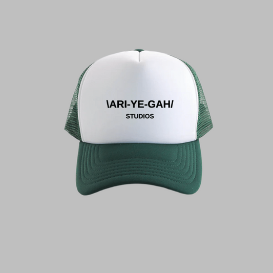ARIEGA STUDIOS LOGO TRUCKER CAP