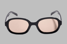 Load image into Gallery viewer, BROWN RETRO OVAL GLASSES
