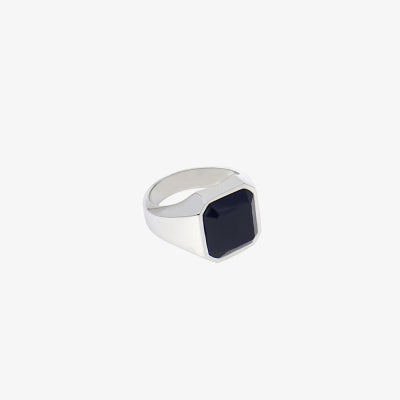 SILVER UNISEX RING